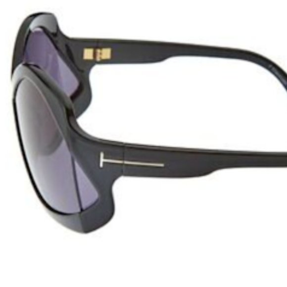 NWT!  TOM FORD UNISEX CHEYENNE 68MM SUNGLASSES Black - Picture 6 of 9